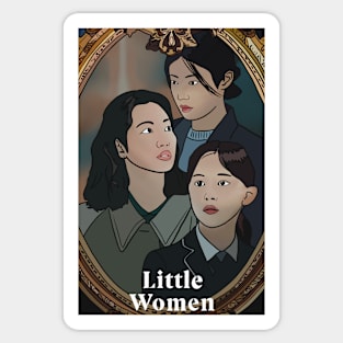 Little women- K drama pop art poster Sticker